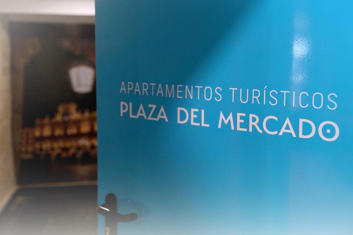 Piso Plaza Mercado 2,3 Salamanca Buitenkant foto